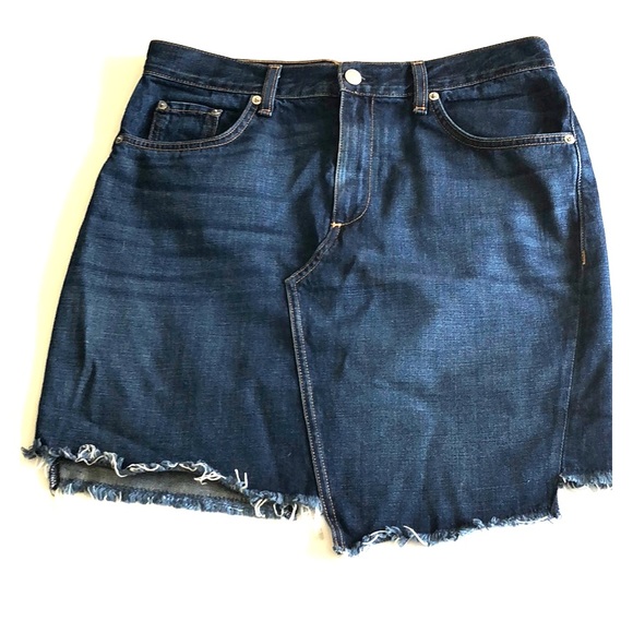 Rag & Bone denim dive skirt - Picture 2 of 6
